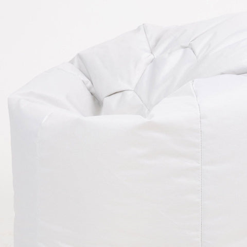 White UV Reactive Bean Bag-Bean Bags,Bean Bags & Cushions,Dropship,Eden Learning Spaces,Nurture Room,Proprioceptive,Stock,UV Reactive,Wellbeing Furniture-Learning SPACE