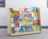 Wide Bookshelf- Freestanding Maple, Learning SPACE