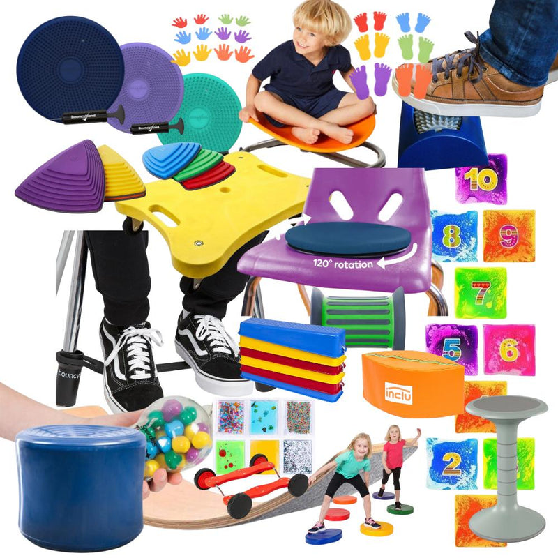 Wiggle & Calm Kit for Early Year, Learning SPACE