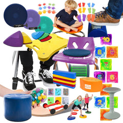 Wiggle & Calm Kit for Early Year-Calming & Anxiety,Dyspraxia,excell2,Fidget,Fidget Sets,Movement Breaks,Movement Chairs & Accessories,spim value pack,Toys for Anxiety,Value Pack-Learning SPACE