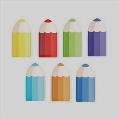 Padded Wall Art - Pencil Theme, Learning SPACE