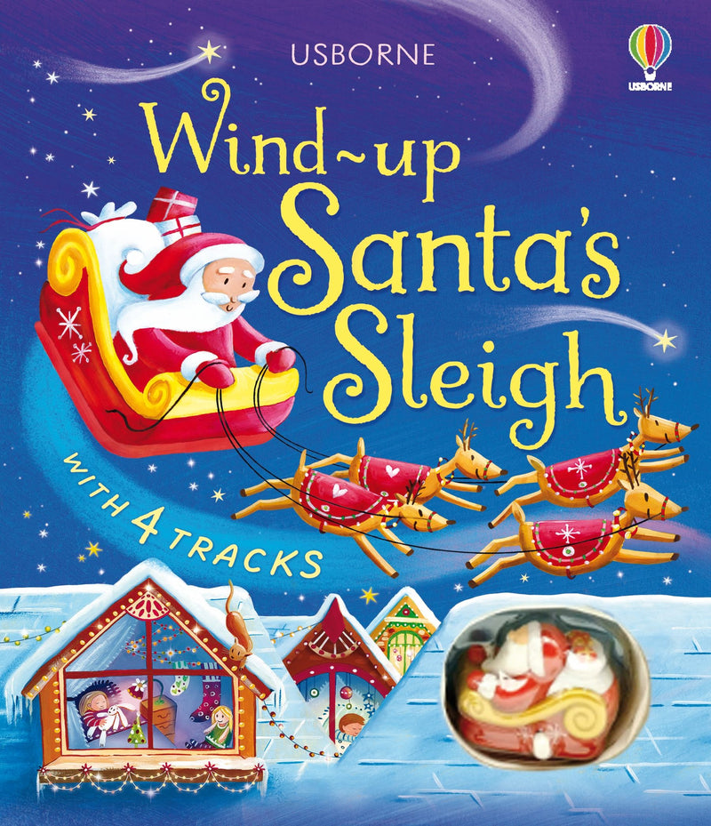 Wind-Up Santa's Sleigh Book, Learning SPACE