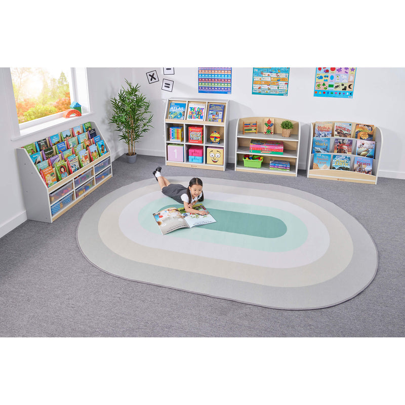Wisdom Oval Runway Scandi Rug – 3m x 2m