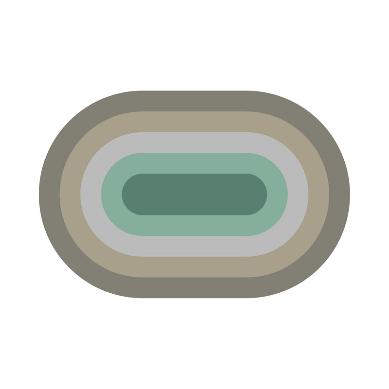 Wisdom Oval Runway Scandi Rug – 3m x 2m