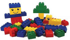 Wise Big Block Building Set-Building Blocks,Engineering & Construction,Gifts For 6-12 Months Old,Maths,Matrix Group,Playlearn,Primary Maths,S.T.E.M,Shape & Space & Measure,Stacking Toys & Sorting Toys,Tactile Toys & Books-Primary Colours-BB042-Learning SPACE