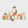 Wooden Blocks Forest Friends Building Set (50 Pieces), Learning SPACE