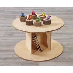 Wooden Cable Reel Drum 60Cm, Learning SPACE