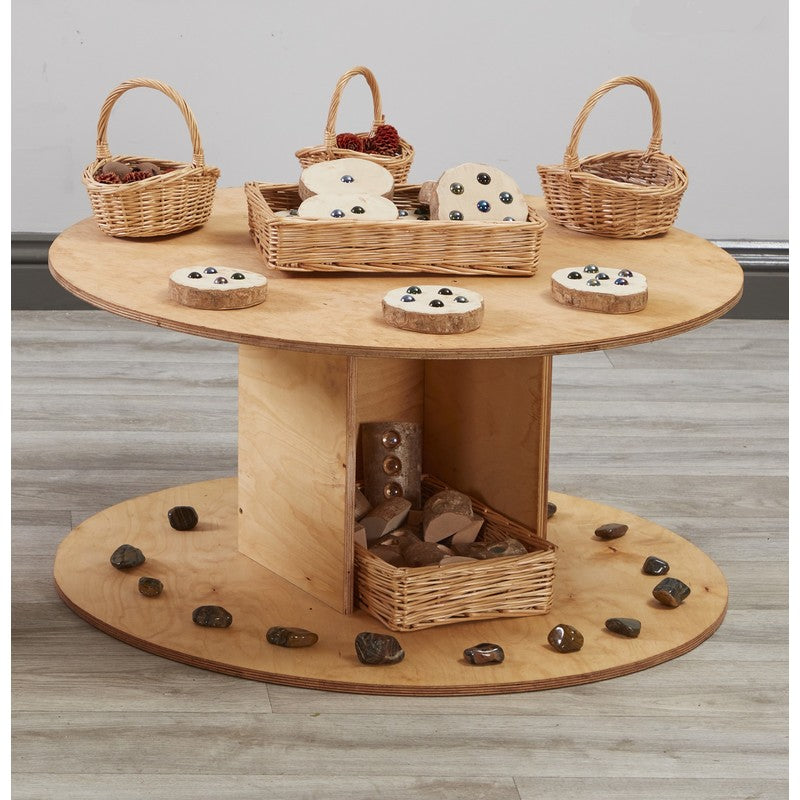 Wooden Cable Reel Drum 75cm, Learning SPACE