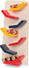 Wooden Cars Click Clack Track-Cars & Transport,Cause & Effect Toys,Imaginative Play,Stock,Tobar Toys,Tracking & Bead Frames,Wooden Toys-Learning SPACE