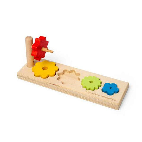 Wooden Flower Sorter-Baby & Toddler Gifts,Baby Wooden Toys,Bigjigs Toys,Eco Friendly,Fine Motor Skills,Games & Toys,SCOTEXCEL,Stacking Toys & Sorting Toys,Wooden Toys-Learning SPACE