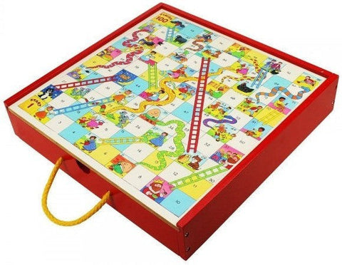 Wooden Games Compendium: Snakes & Ladders, Draughts & More-Bigjigs Toys,Christmas,Christmas 2024,Early Years Travel Toys,Games & Toys,Primary Games & Toys,Primary Travel Games & Toys,SCOTEXCEL,Stock,Table Top & Family Games,Teen Games-Learning SPACE