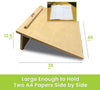 Wooden Handwriting Desk Slope, Learning SPACE