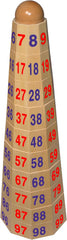 Wooden Number Stackable Tower, Learning SPACE