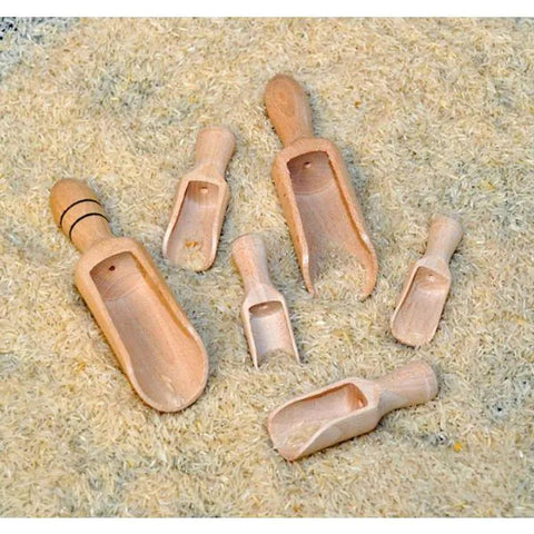 Wooden Scoops (6 Pack), Pool, Water & Sand Toys Learning SPACE