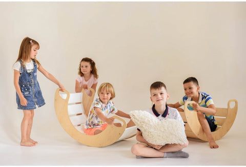 Wooden Slat Rocker Board-Additional Need,AllSensory,Balancing Equipment,Best Seller,Bounce & Spin,Calming & Anxiety,Early Years Sensory Play,Gross Motor and Balance Skills,Helps With,Matrix Group,Movement Breaks,Proprioceptive,Rocking,Sensory Processing Disorder,Sensory Seeking,Vestibular-Learning SPACE