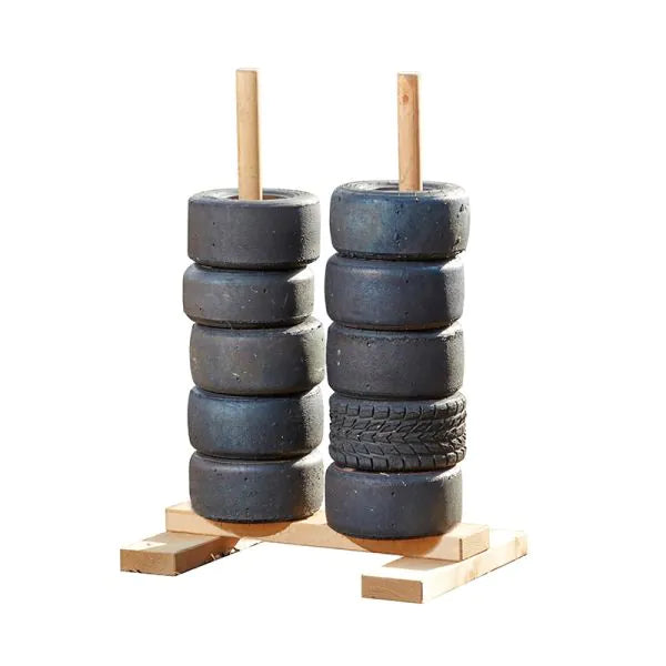 Wooden Stand For Tiny Tyres - Small, Learning SPACE