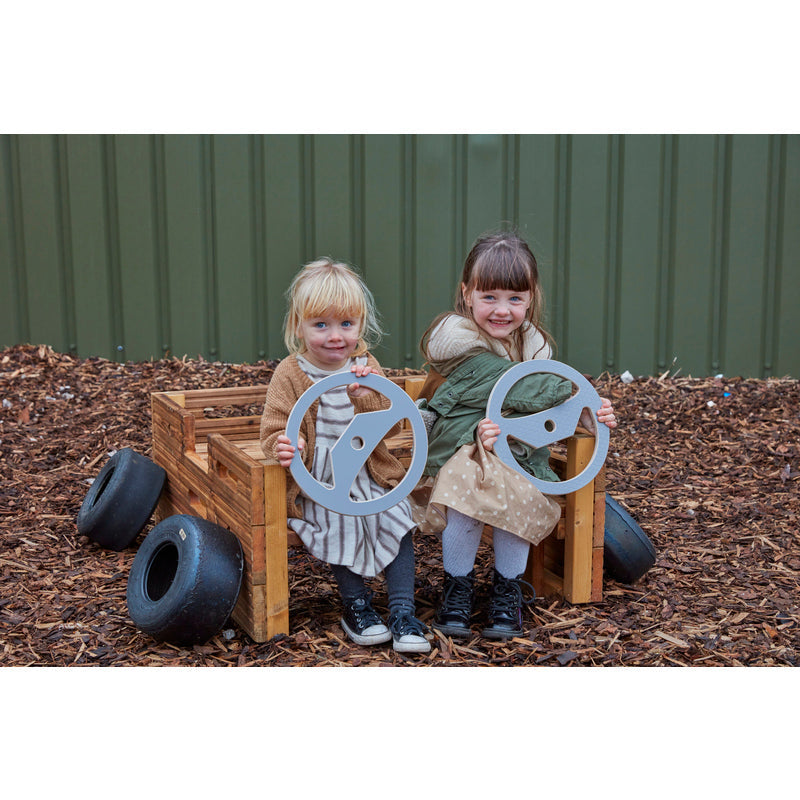 Wooden Steering Wheels (2Pk), Learning SPACE