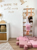 Wooden wall bars for Toddler, Learning SPACE