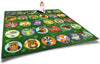 Woodland Animals Placement 3x3m Carpet, Learning SPACE