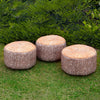 Woodland Tree Stump Stool Bean Bag Set (3 Pack)-Bean Bags,Bean Bags & Cushions,Dropship,Eden Learning Spaces,Forest School & Outdoor Garden Equipment,Nature Learning Environment,Nature Sensory Room,Nurture Room,Sensory Garden,Stock,Wellbeing Furniture-Learning SPACE