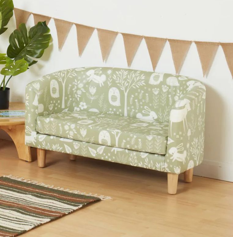 Woodlands Wipeable Viny Sofa (1Pk), Learning SPACE
