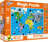 World Map Magic Puzzle, Learning SPACE