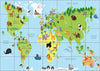 World Map Playmat for Programmable Robots, Learning SPACE
