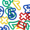World of Colour Pkt.15 Clay Cutters - Numbers & Symbols, Learning SPACE