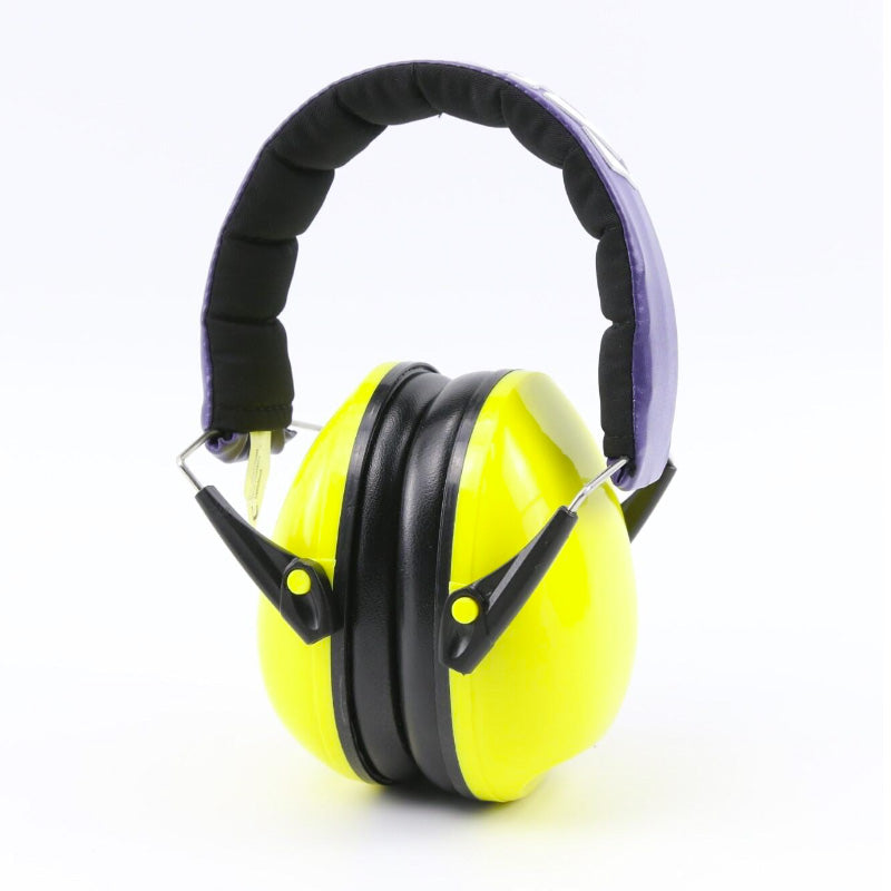 Adjustable Ear Defenders Pack of 5 - Class Pack, Yellow Learning SPACE