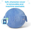 Yoga Ball Buddy with BubblePlush™ – Puppy or Penguin, Learning SPACE