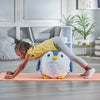 Yoga Ball Buddy with BubblePlush™ – Puppy or Penguin, Learning SPACE