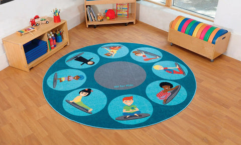 Yoga Position 2m Carpet, Learning SPACE