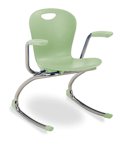 ZUMA® Rocker Chair with Arms - Large-Additional Need,Calming & Anxiety,Calming and Relaxation,Classroom Chairs,Gross Motor and Balance Skills,Helps With,Movement Chairs & Accessories,Nurture Room,Rocking,Seating,Stock,Vestibular,Wellbeing Furniture,Zuma-Green-556467-A-Learning SPACE