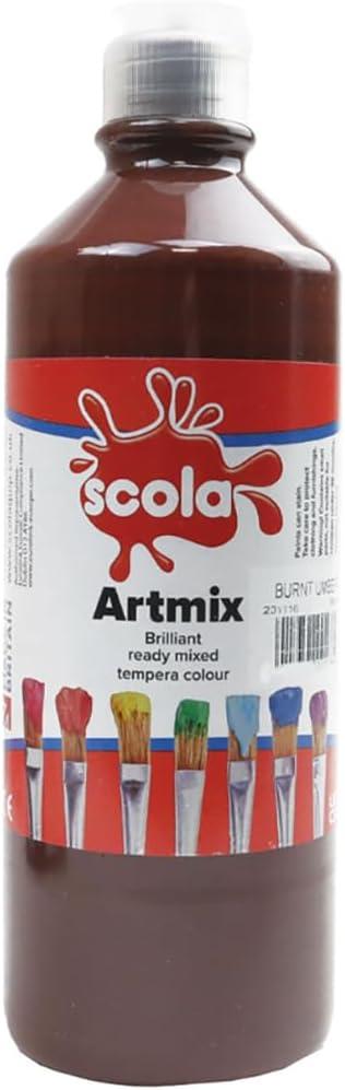 SCOLA Readymix Washable Liquid Poster Paint 1L