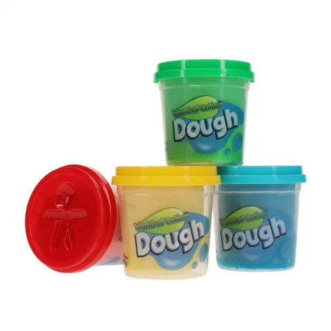 Play Dough with Mould Lid 4x140g Pots