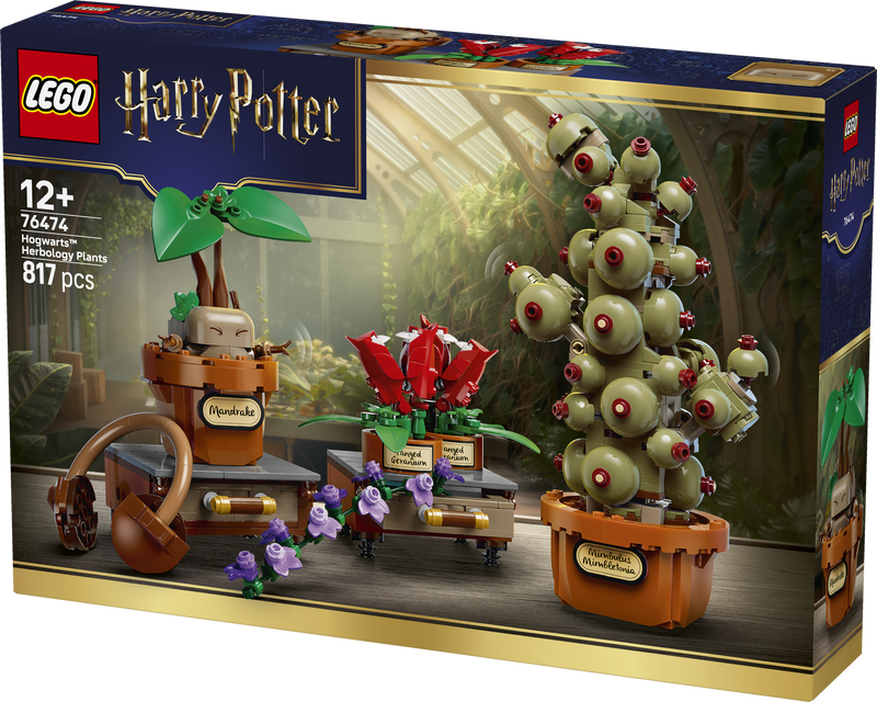 LEGO® (76474) Harry Potter™ Hogwarts™ Herbology Plants Set