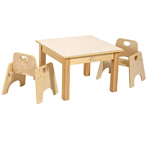 Classroom Wooden Square Table, Learning SPACE