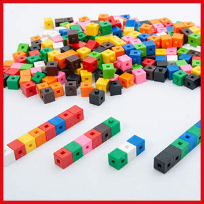 1cm Interlocking Cubes (1000)