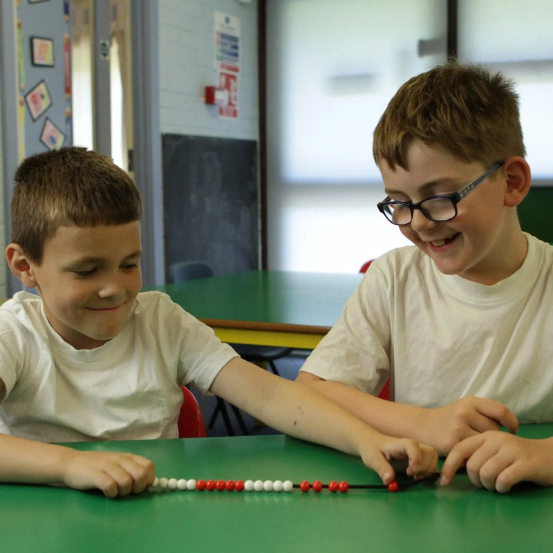 Student 1–20 Bead Strings – Set of 10, Maths Toys Learning SPACE