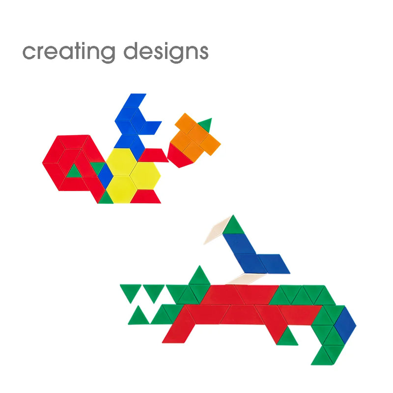 Plastic Pattern Blocks