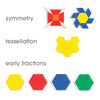 Plastic Pattern Blocks