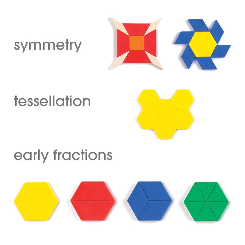 Plastic Pattern Blocks