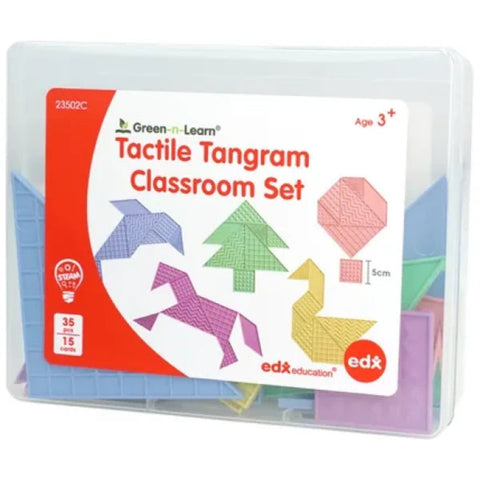 Green-n-Learn Sensory Tangram Classroom Set