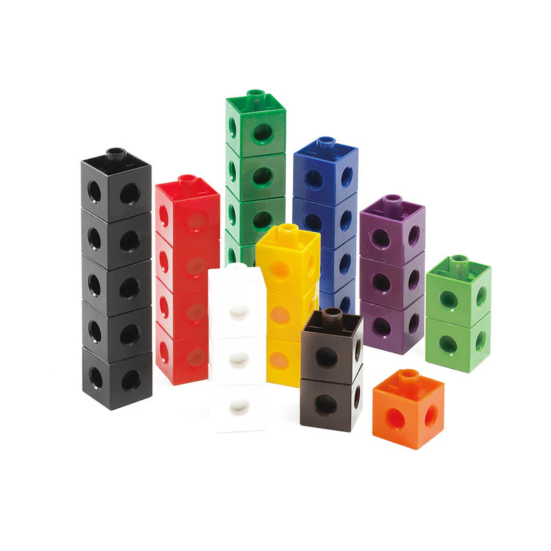 Linking Cubes 2cm - 100 Pack, Maths Toys Learning SPACE