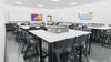 en-ONE Stackable High Chair, Learning SPACE