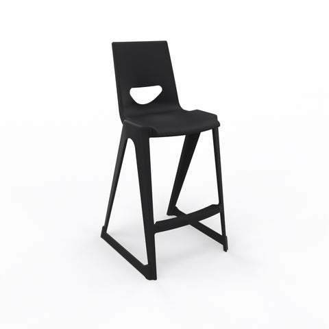 en-ONE Stackable High Chair, 610mm Black Learning SPACE