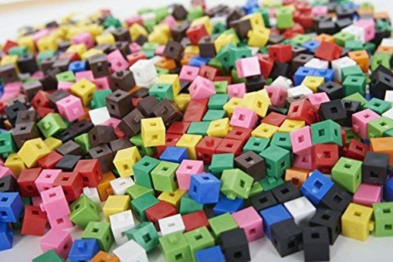 1cm Interlocking Cubes (1000)