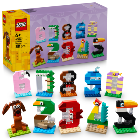 LEGO® (40807) Birthday Numbers