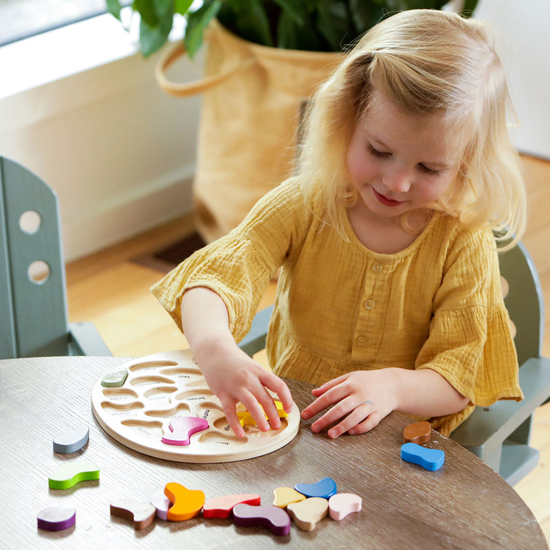 Wooden Artist Palette Puzzle