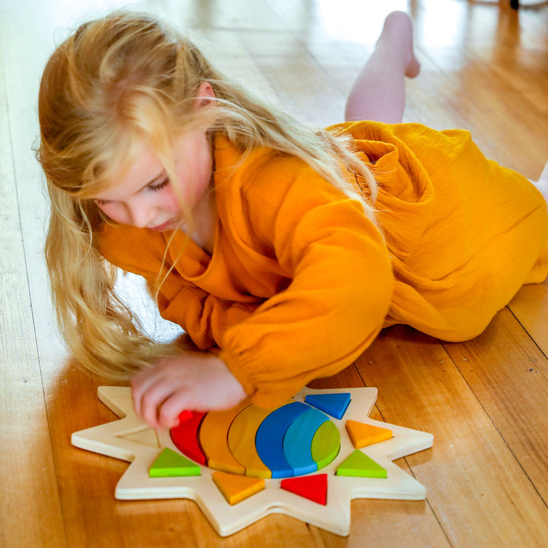 Rainbow in the Sun Puzzle